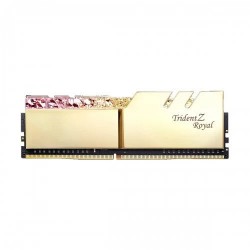 G.Skill Trident Z Royal RGB 8GB DDR4 3200MHz Gold Heatsink Desktop RAM #F4-3200C16D-16GTRG