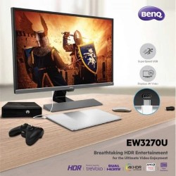 BenQ EW3270U 32 inch 4K HDR Gaming Monitor (HDMI,Displayport,USB Type-C)