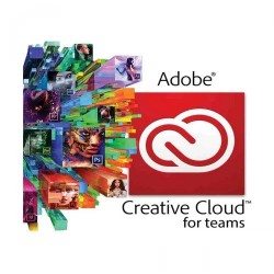 Adobe Creative Cloud for teams - All Apps (Multiple Platforms) Multi Asian Languages License (1 user 1 year) ALL Version Part #65270772BA01A12