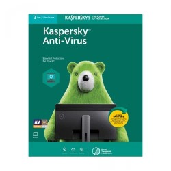 Kaspersky Anti-Virus (2021) 3-User 1 year