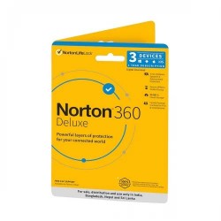 Norton 360 Deluxe Total Security (50GB) 3-User 1 year #21409799
