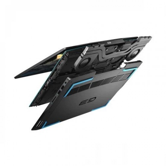 Dell G3 15-3500 10th Gen Intel Core i7 10750H Nvidia GTX 1660 Ti 6GB GDDR6 Graphics Blue Backlit KeyBoard, Finger Print Sensor Black-Blue Gaming Notebook #SELEKG3CMLH21057200-2Y