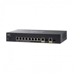 Cisco SG350-10P 10-Port Gigabit PoE Managed Switch #SG350-10P-K9-EU